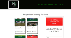 Desktop Screenshot of jaxareahouses.com